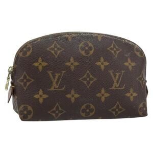 LOUIS VUITTON Monogram Pochette Cosmetic PM Pouch M43998 LV Auth 160952